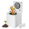 Kitchen Composter, 5 L Electric Composter for Kitchen, Smart Countertop Composter Indoor, Kitchen Food Recycler with 2 Modes