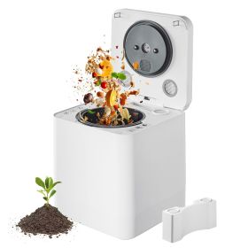 Kitchen Composter, 5 L Electric Composter for Kitchen, Smart Countertop Composter Indoor, Kitchen Food Recycler with 2 Modes