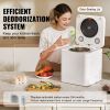 Kitchen Composter, 5 L Electric Composter for Kitchen, Smart Countertop Composter Indoor, Kitchen Food Recycler with 2 Modes