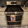Chihuahua Luau Kitchen Towel Dish Cloths Guest Hand Towel Decorative Bathroom Towel for Face,Tea, Dishcloth, Kitchen and Bath