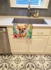 Chihuahua Luau Kitchen Towel Dish Cloths Guest Hand Towel Decorative Bathroom Towel for Face,Tea, Dishcloth, Kitchen and Bath