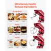 Stand Mixer, 8.2 QT Electric Kitchen Mixer, 660W Dough-Mixer, 6 + Pulse Speeds Tilt-head Food-Mixer with Stainless Steel Bowl, Dough Hook, Whisk