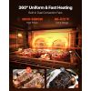 Commercial Convection Oven, 4.24 cu.ft Countertop Oven for Full-Size Pans, Electric Convection Ovens with 4 Racks, 360° Hot Air Circulation
